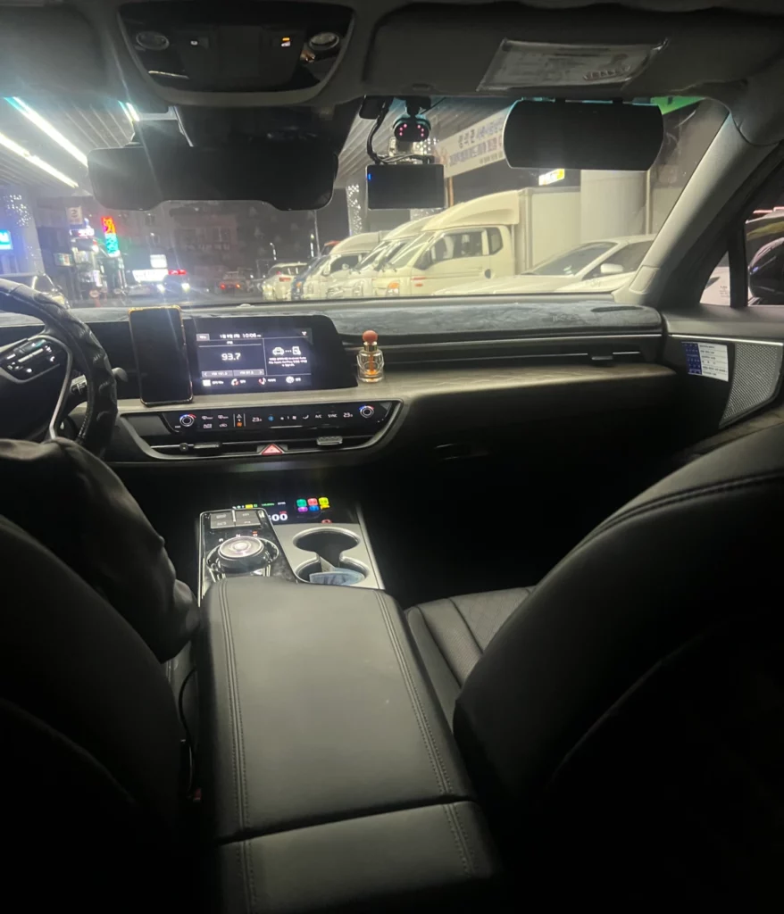 강원도-태백-정선-카카오택시-안-잡힐-때-불렀던-지역-택시-내부-모습