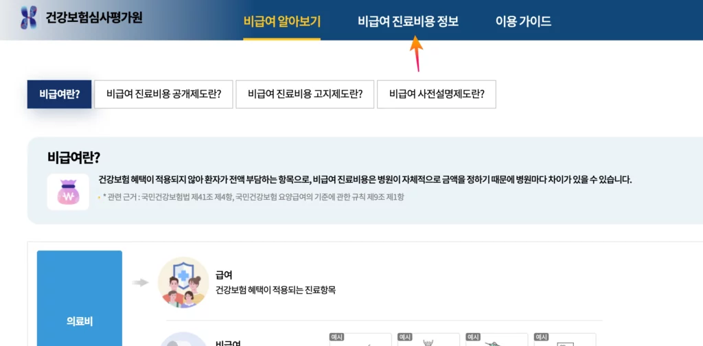 비급여-진료비용-정보-위치