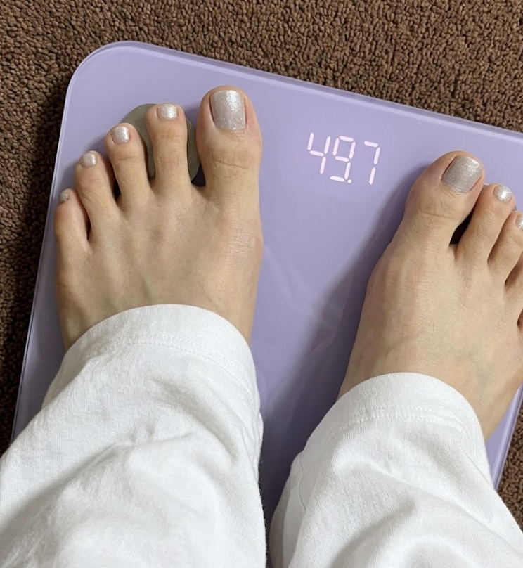 자보티바 다이어트 효과 솔직 후기 체중계 인증사진