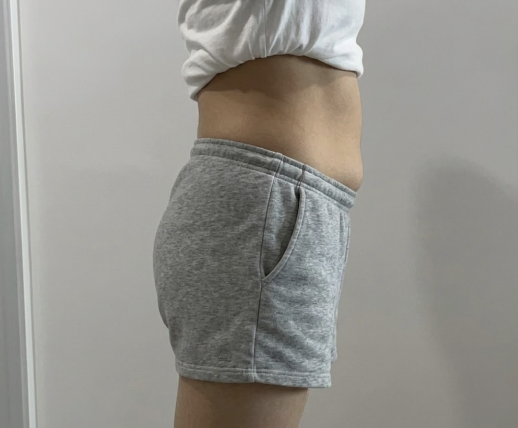 퀘르파인 잇리스 후기 작성위해 찍은 뱃살 셀카 사진