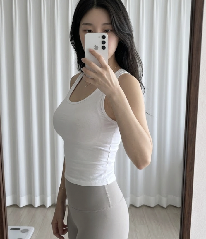 헤이컬리 멀티 식이섬유정 내돈내산 후 효과 후기 인증하기 위해 찍은 나의 셀카 사진